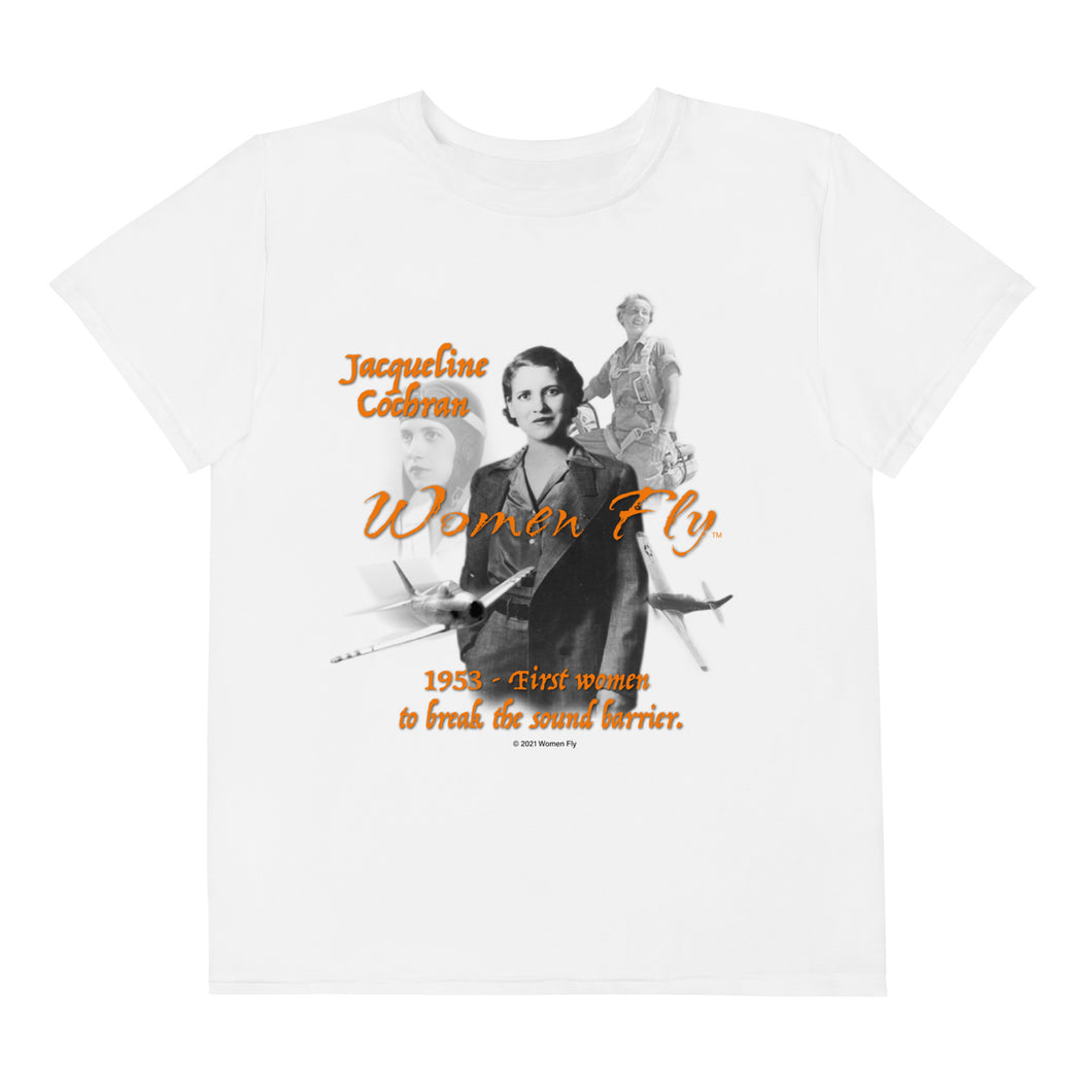 Jackie Cochran - Youth crew neck t-shirt