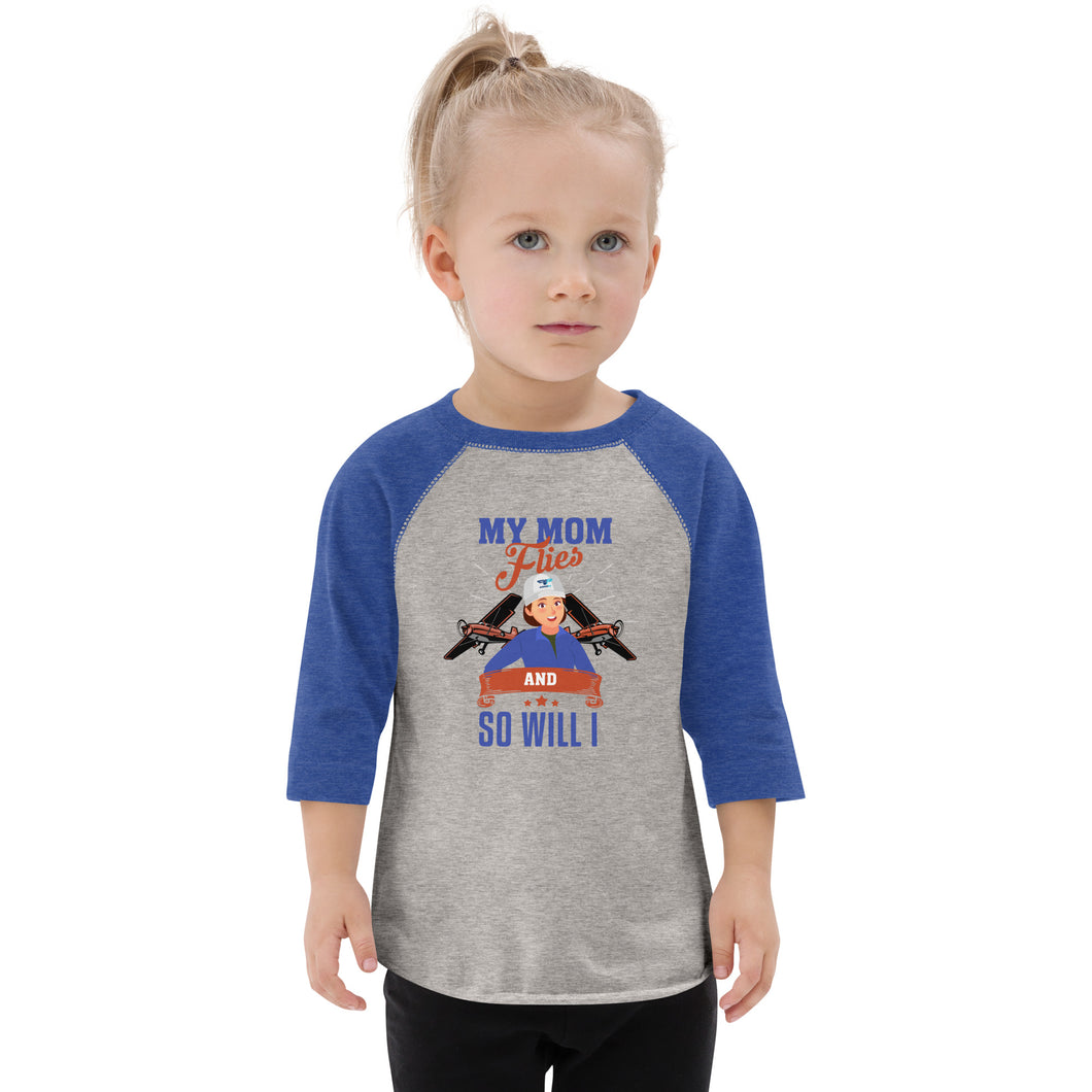 Mom Flies GA  – Toddler Short Sleeve Shirt