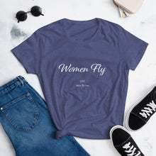 Load image into Gallery viewer, Ok men fly too - Women&#39;s short sleeve t-shirt
