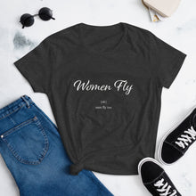 Load image into Gallery viewer, Ok men fly too - Women&#39;s short sleeve t-shirt
