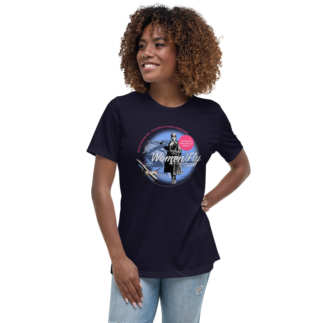 Bessie Coleman - Women's Relaxed T-Shirt