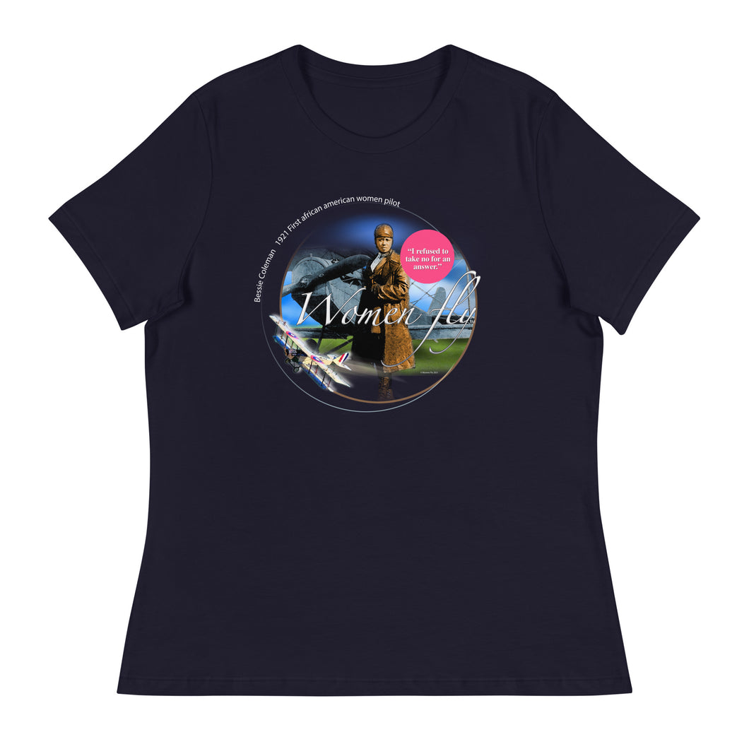 Bessie Coleman - Women's Relaxed T-Shirt